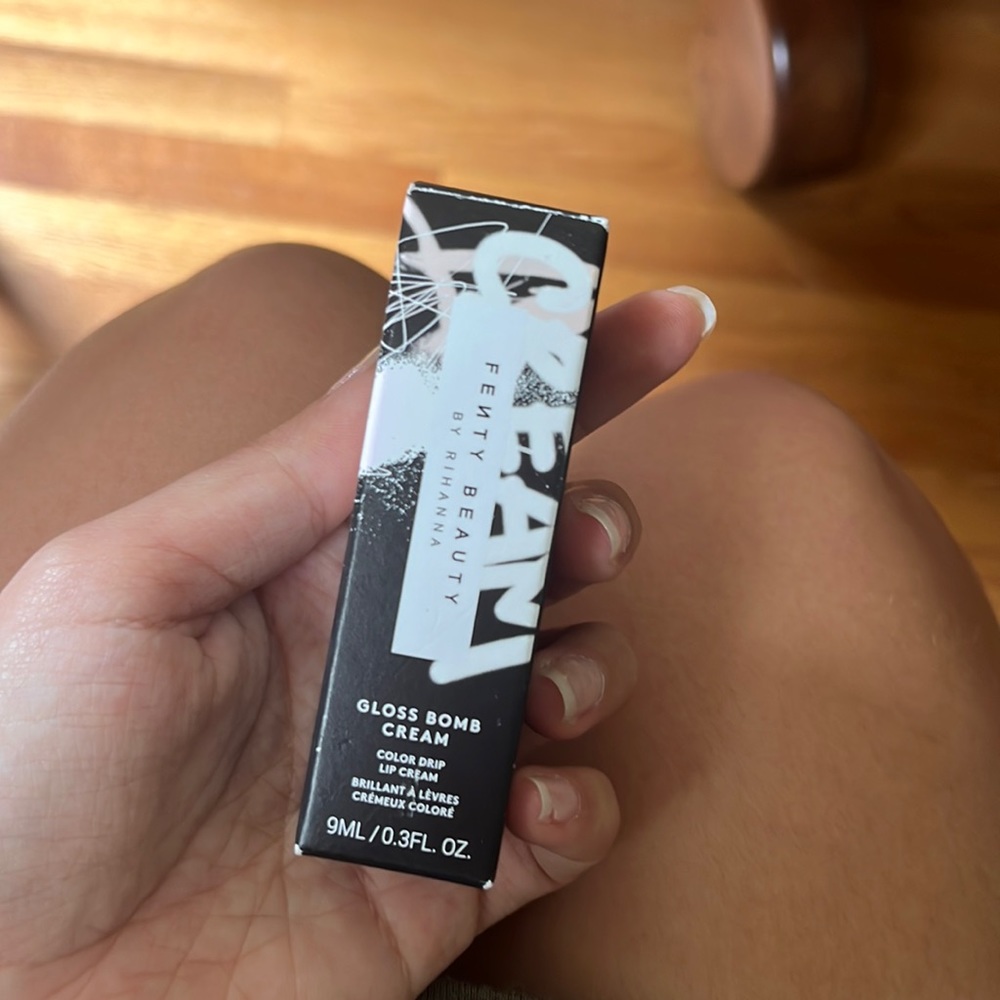 fenty beauty gloss bomb cream in fruit snackz